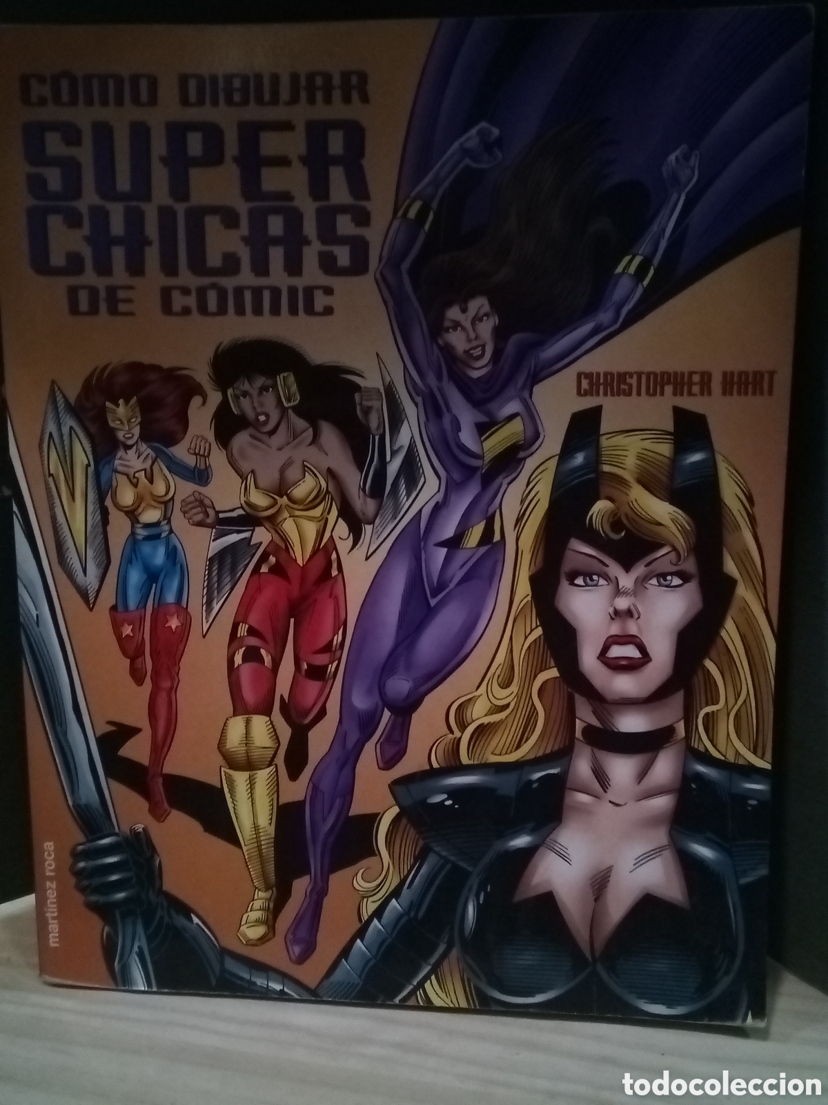 C&oacute;mics: Como dibujar super chicas de c&oacute;mic, Christopher Hart, ediciones Mart&iacute;nez Roca - Foto 1