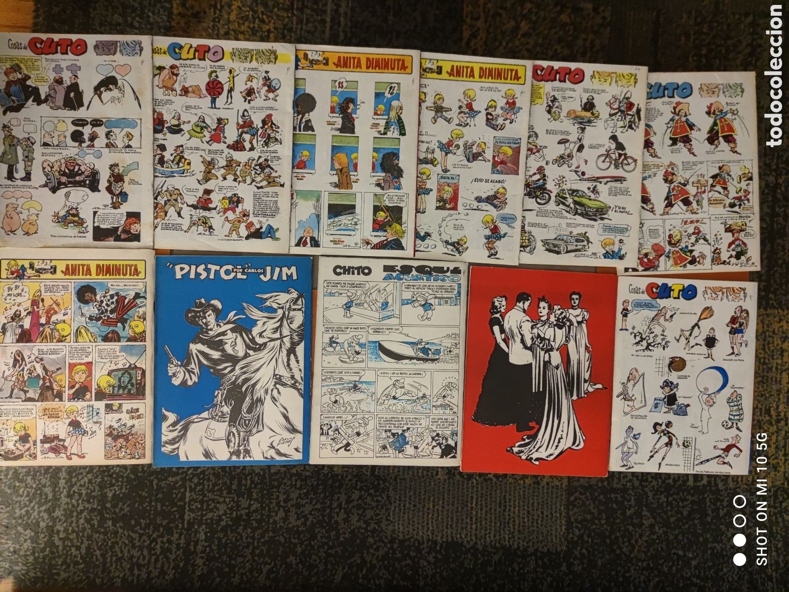C&oacute;mics: Lote 11 Comics Revista Juvenil CHITO (1974) - Foto 2