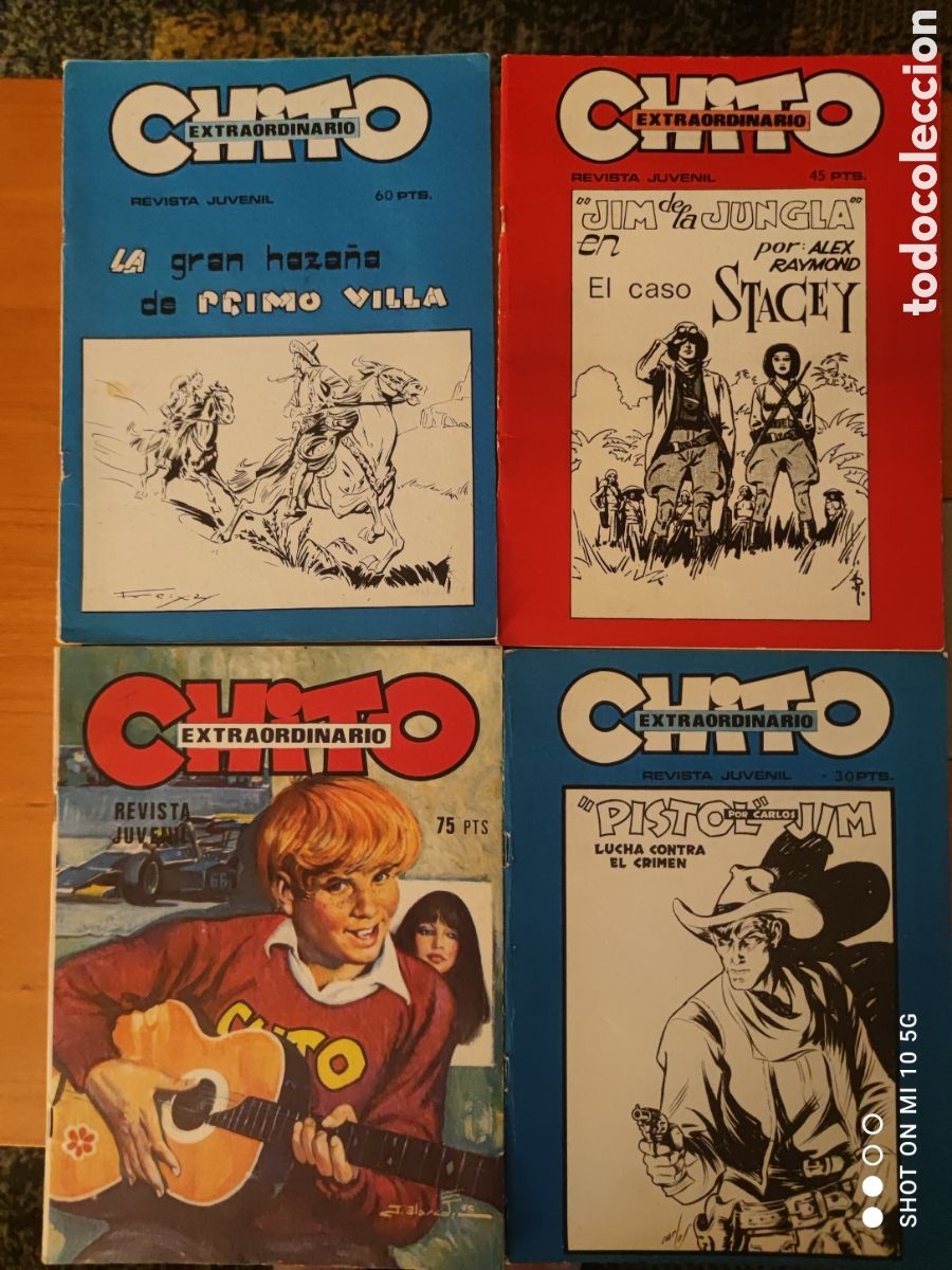 C&oacute;mics: Lote 11 Comics Revista Juvenil CHITO (1974) - Foto 3