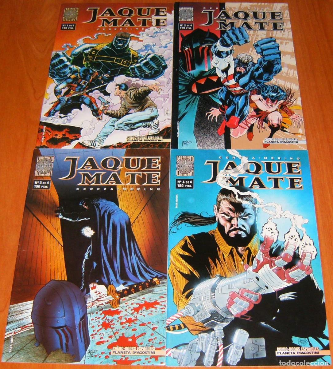 C&oacute;mics: JAQUE MATE . 1 2 3 4 . COLECCION COMPLETA . FORUM