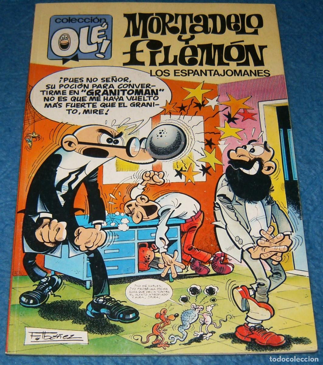 C&oacute;mics: MORTADELO y FILEMON Ediciones B, N&ordm; 206 &rdquo; LOS ESPANTAJOMANES &rdquo;, Tapa BLANDA