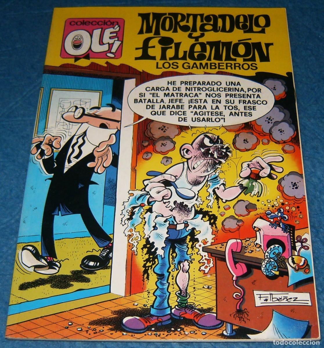 C&oacute;mics: MORTADELO y FILEMON Ediciones B, N&ordm; 252 &rdquo; LOS GAMBERROS &rdquo;, Tapa BLANDA - Foto 1