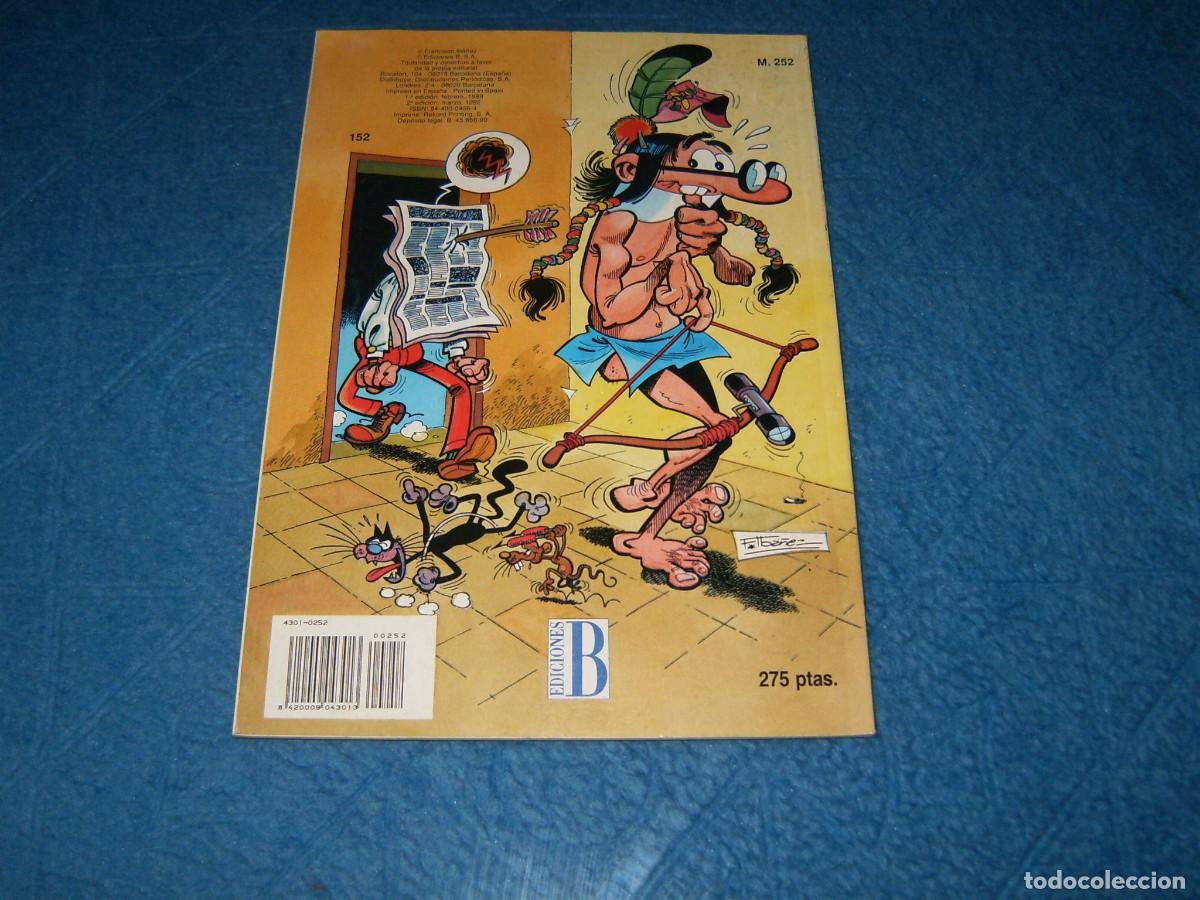 C&oacute;mics: MORTADELO y FILEMON Ediciones B, N&ordm; 252 &rdquo; LOS GAMBERROS &rdquo;, Tapa BLANDA - Foto 2