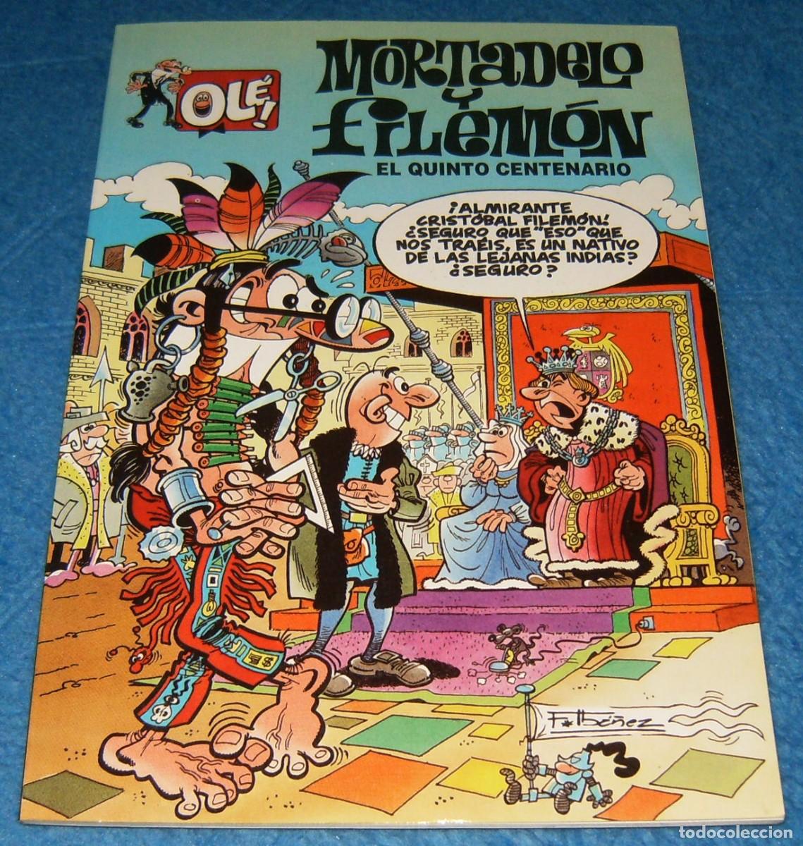 C&oacute;mics: MORTADELO y FILEMON Ediciones B, N&ordm; 2 &rdquo; EL QUINTO CENTENARIO &rdquo;, Tapa BLANDA - Foto 1