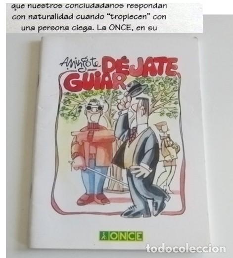 C&oacute;mics: D&Eacute;JATE GUIAR ANTONIO MINGOTE HUMOR GR&Aacute;FICO LA ONCE CHISTES OP&Uacute;SCULO TRATAR A PERSONA CIEGA SOCIEDAD