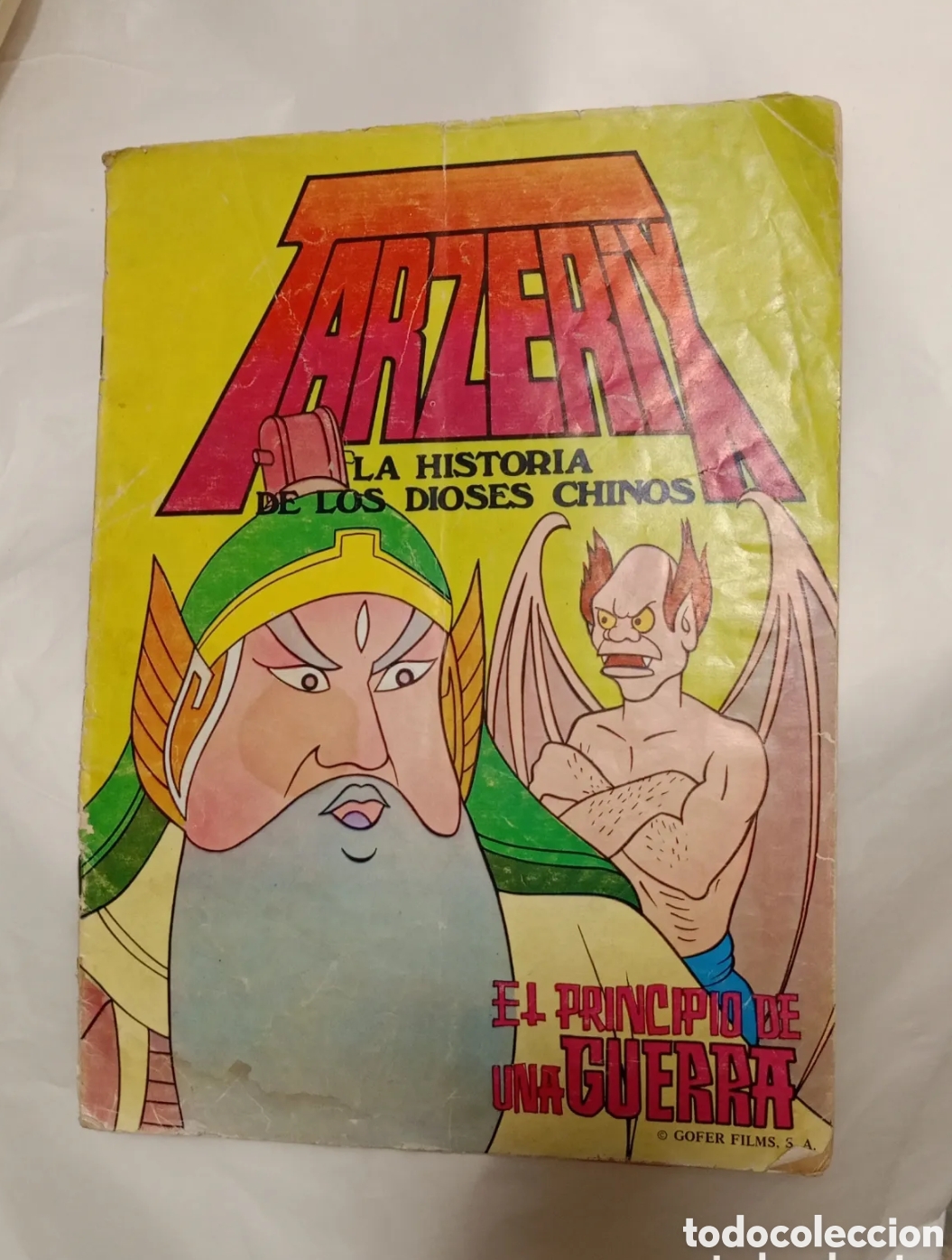 C&oacute;mics: Tarzerix: la historia de los dioses chinos. N&ordm;3 :El principio de una guerra.