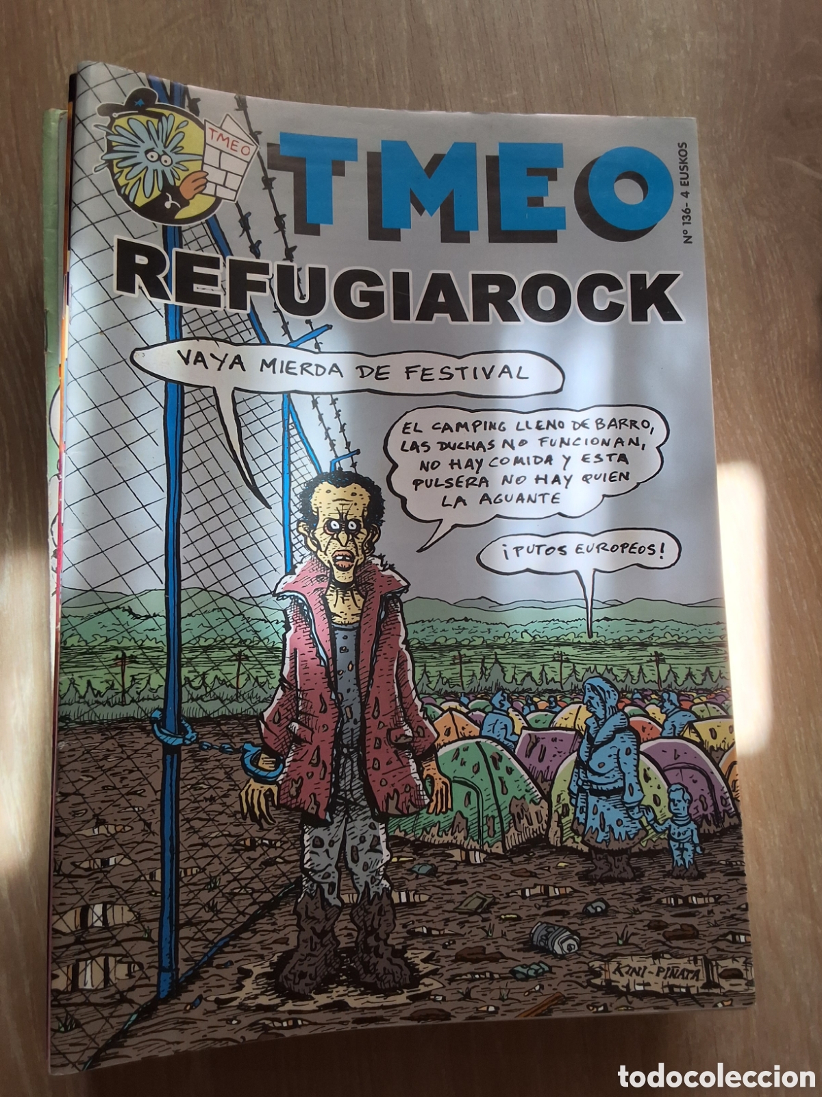 C&oacute;mics: Tmeo comic n&uacute;mero 136 a&ntilde;o 2016/4 refugiarock