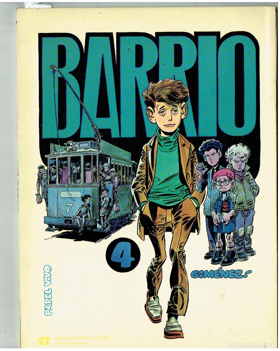 C&oacute;mics: PAPEL VIVO. N&ordm; 4. BARRIO. EDICIONES DE LA TORRE. 1&ordf; EDC, 1978. (B/61. RUM)