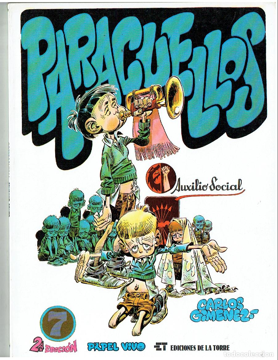 C&oacute;mics: PAPEL VIVO. N&ordm; 7. PARACUELLOS. AUXILIO SOCIAL. C. JIMENEZ. ED DE LA TORRE. 2&ordf; EDC, 1981. (B/61. RUM)