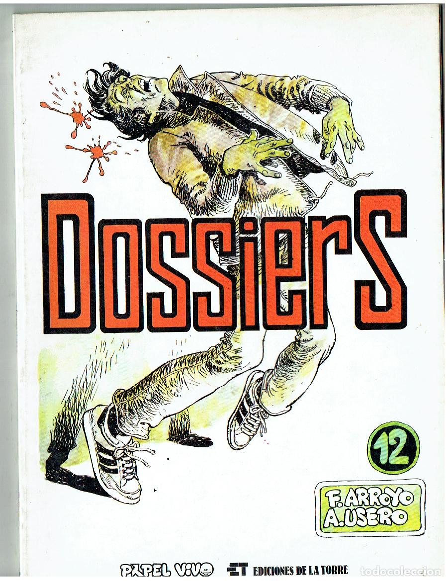 C&oacute;mics: PAPEL VIVO. N&ordm; 12. DOSSIERS. F. ARROYO-A. USERO. ED DE LA TORRE. 1&ordf; EDC, 1980. (B/61. RUM)