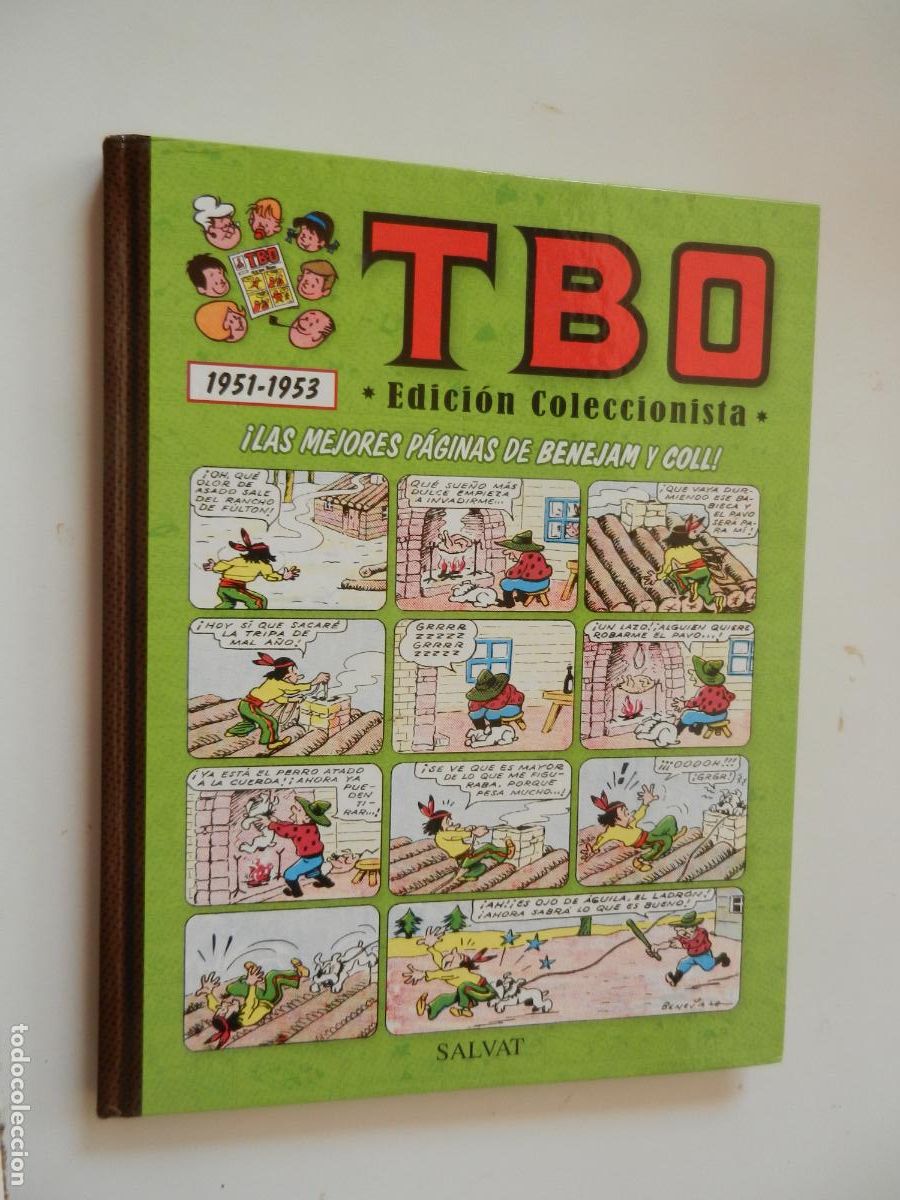 C&oacute;mics: TBO 1951-1953 - EDICI&Oacute;N COLECCIONISTA - SALVAT 2011 - TAPA DURA.