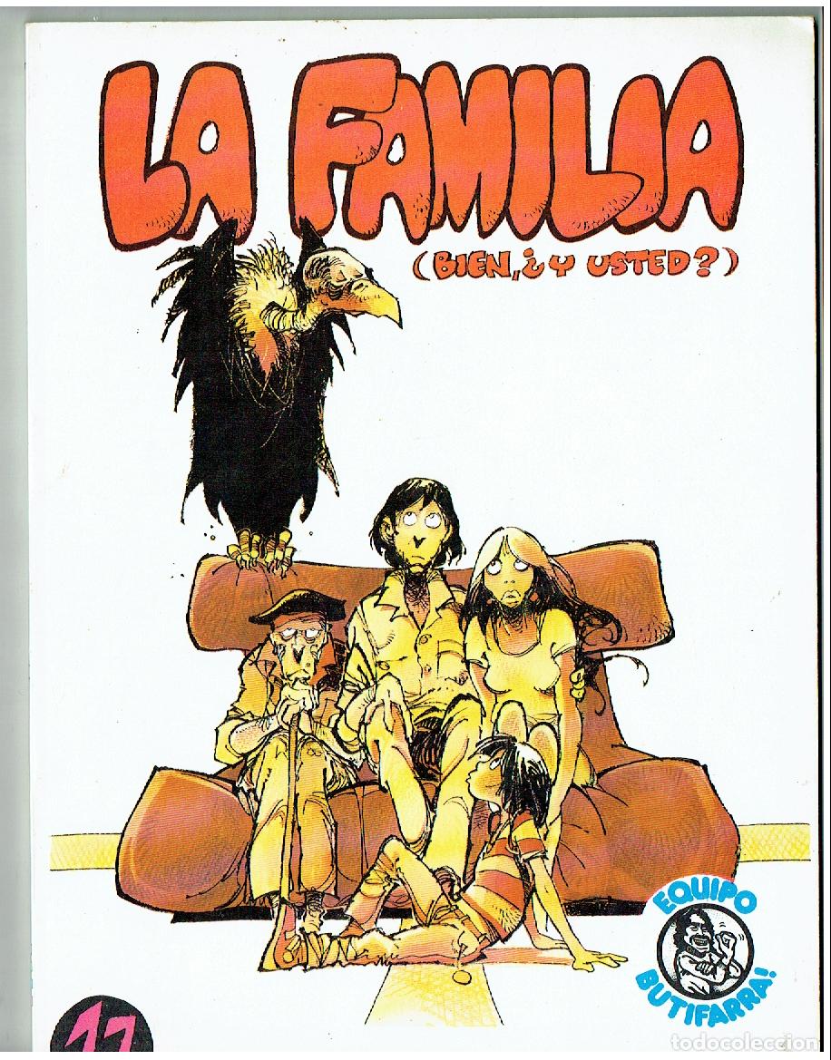C&oacute;mics: PAPEL VIVO. N&ordm; 17. LA FAMILIA. ED DE LA TORRE. 1&ordf; EDC, 1980. (B/61. RUM)