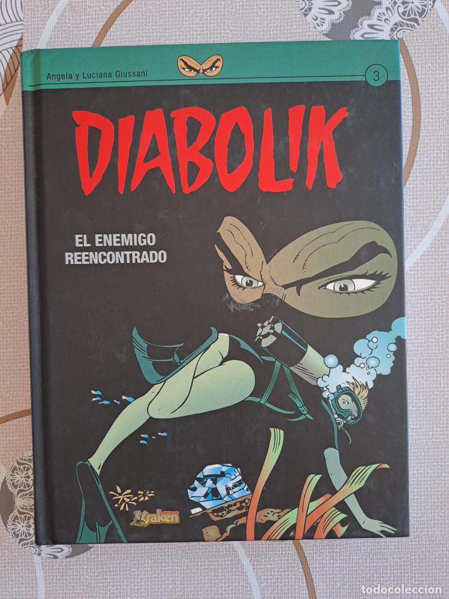 C&oacute;mics: Diabolik 3, Kraken en muy buen estado Bolsa DA