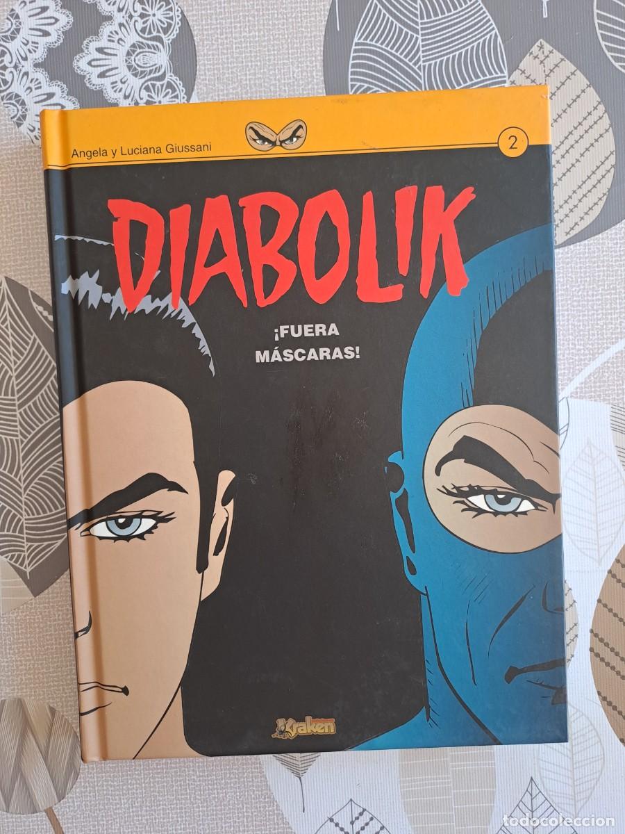 C&oacute;mics: Diabolik 2, Kraken en muy buen estado Bolsa DA