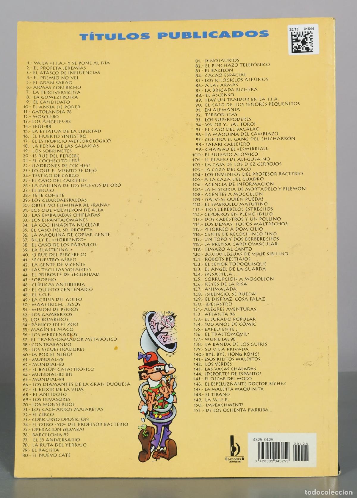 C&oacute;mics: Mortadelo y Filem&oacute;n - Corrupci&oacute;n a mogoll&oacute;n - Ediciones B - Foto 2
