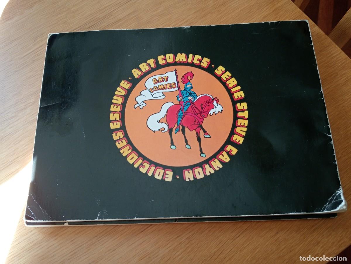 C&oacute;mics: LOTE CON DOS EJEMPLARES DE STEVE CANYON (DE 29). R&Uacute;STICA. EDICIONES ESEUVE. 1988. - Foto 3