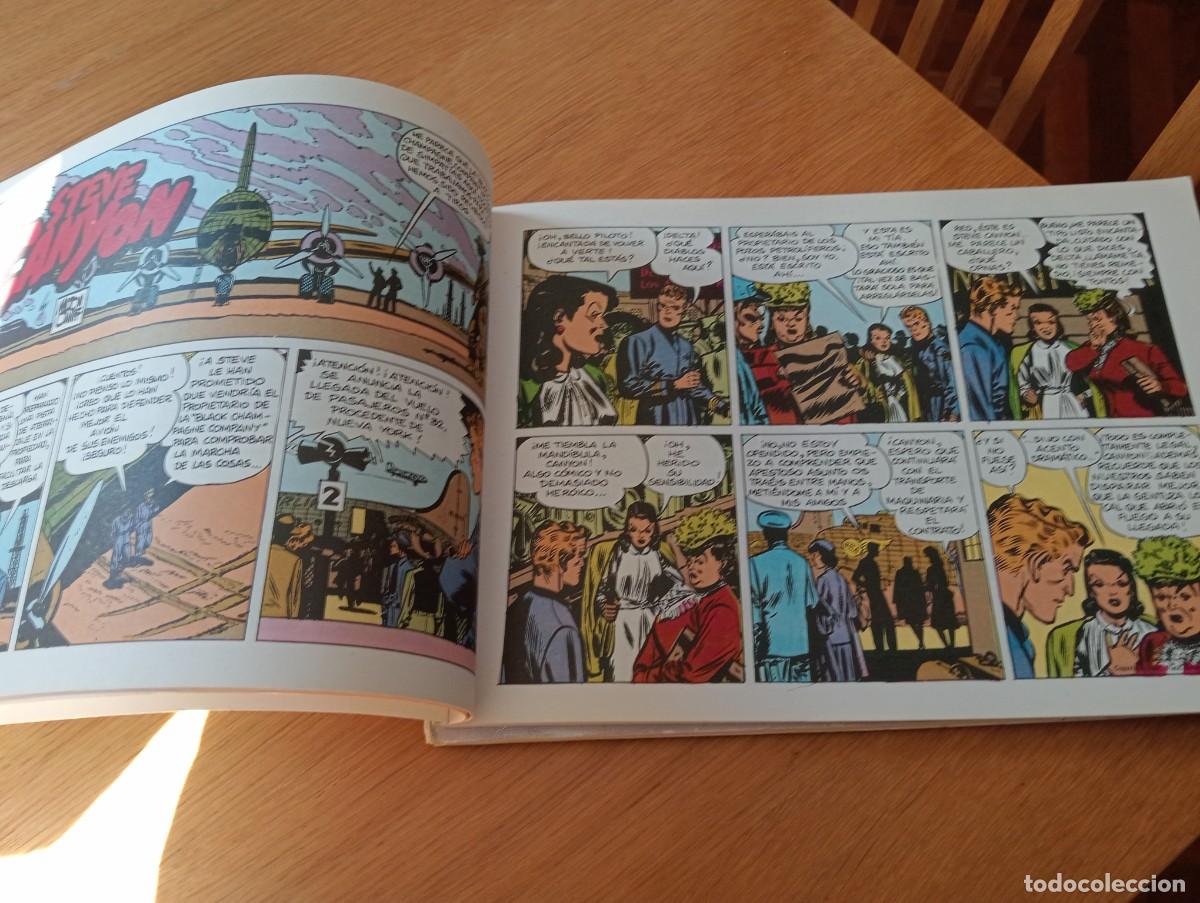 C&oacute;mics: LOTE CON DOS EJEMPLARES DE STEVE CANYON (DE 29). R&Uacute;STICA. EDICIONES ESEUVE. 1988. - Foto 6