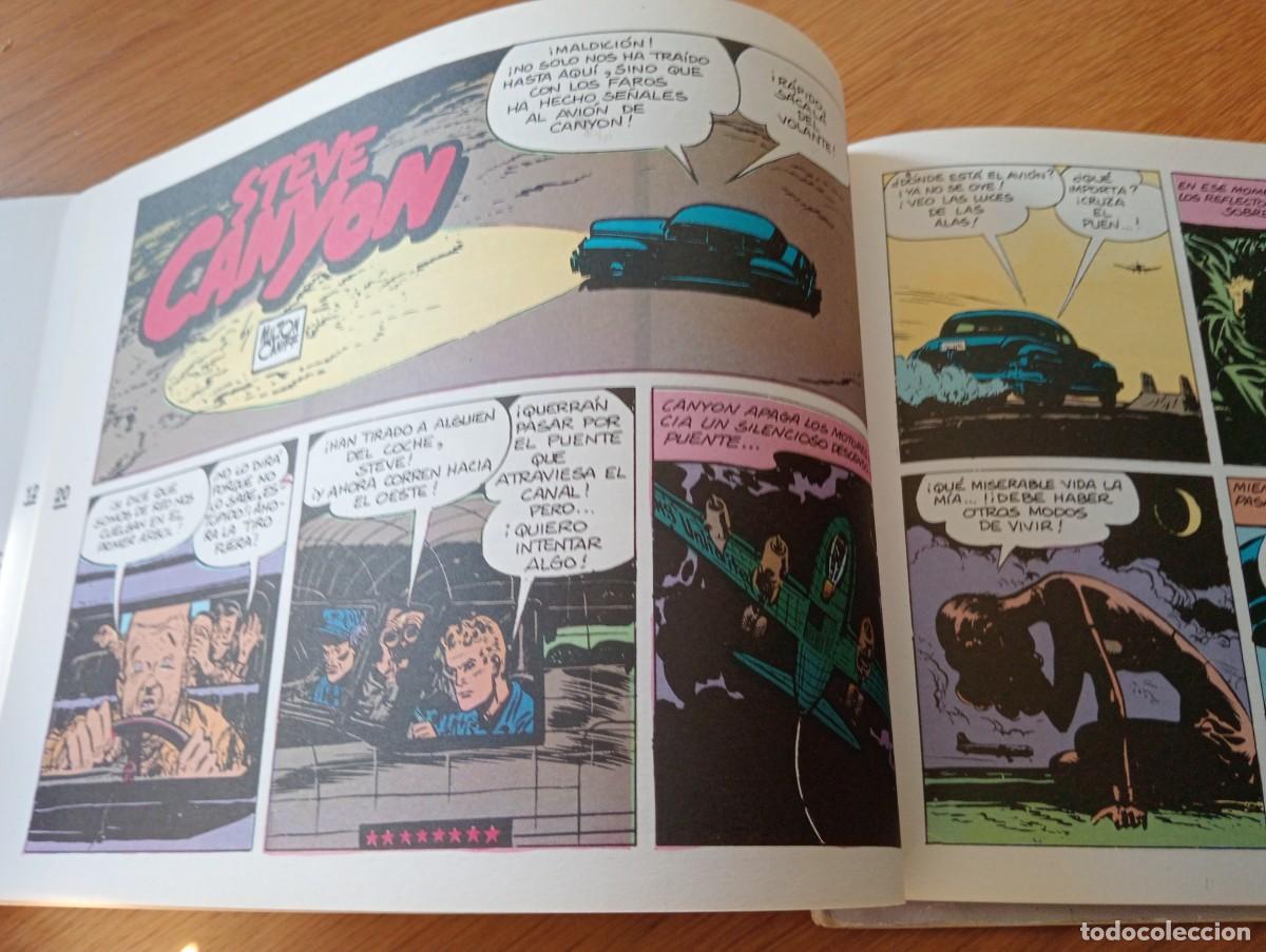C&oacute;mics: LOTE CON DOS EJEMPLARES DE STEVE CANYON (DE 29). R&Uacute;STICA. EDICIONES ESEUVE. 1988. - Foto 7
