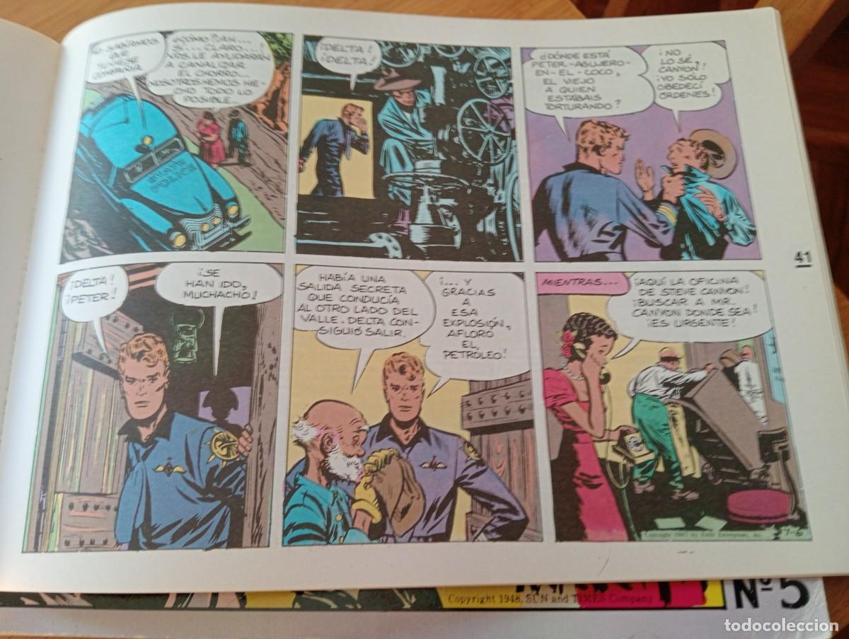 C&oacute;mics: LOTE CON DOS EJEMPLARES DE STEVE CANYON (DE 29). R&Uacute;STICA. EDICIONES ESEUVE. 1988. - Foto 9