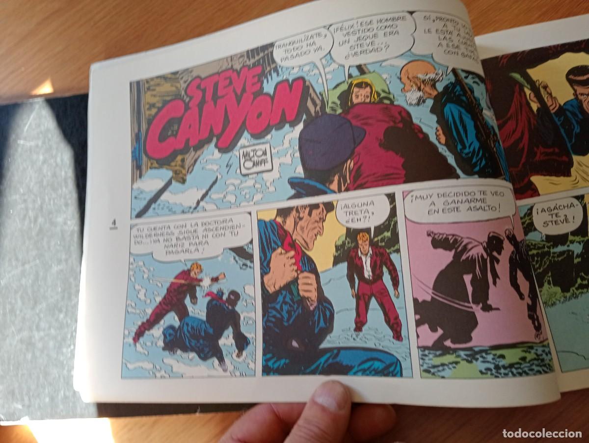 C&oacute;mics: LOTE CON DOS EJEMPLARES DE STEVE CANYON (DE 29). R&Uacute;STICA. EDICIONES ESEUVE. 1988. - Foto 11