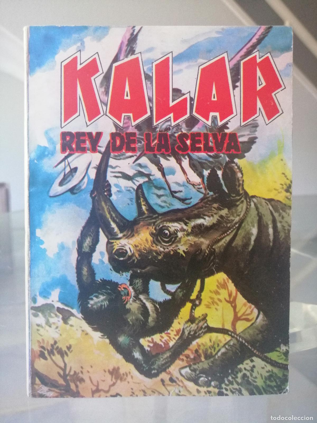 C&oacute;mics: KALAR, REY DE LA SELVA N&ordm; 8 - LOS F&Oacute;SILES VIVIENTES - PRODUCCIONES EDITORIALES