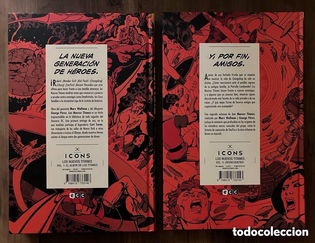 C&oacute;mics: Los Nuevos Titanes COMPLETA / Wolfman - Perez ECC. - Foto 3
