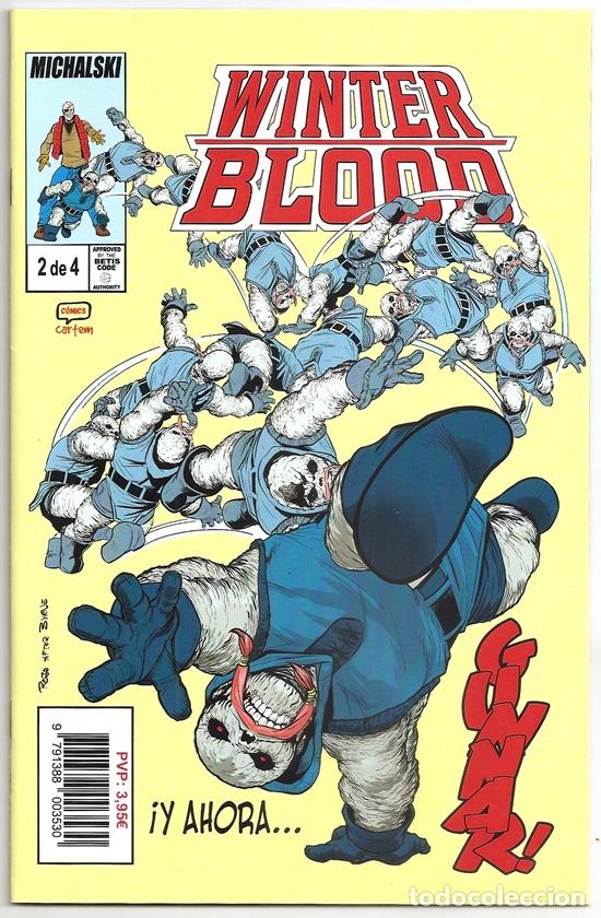 C&oacute;mics: Winter Blood, 2 (Antonio Rojo, Jason Michalski) - Cartem C&oacute;mics, 06/2026 | PORTADA ALTERNATIVA