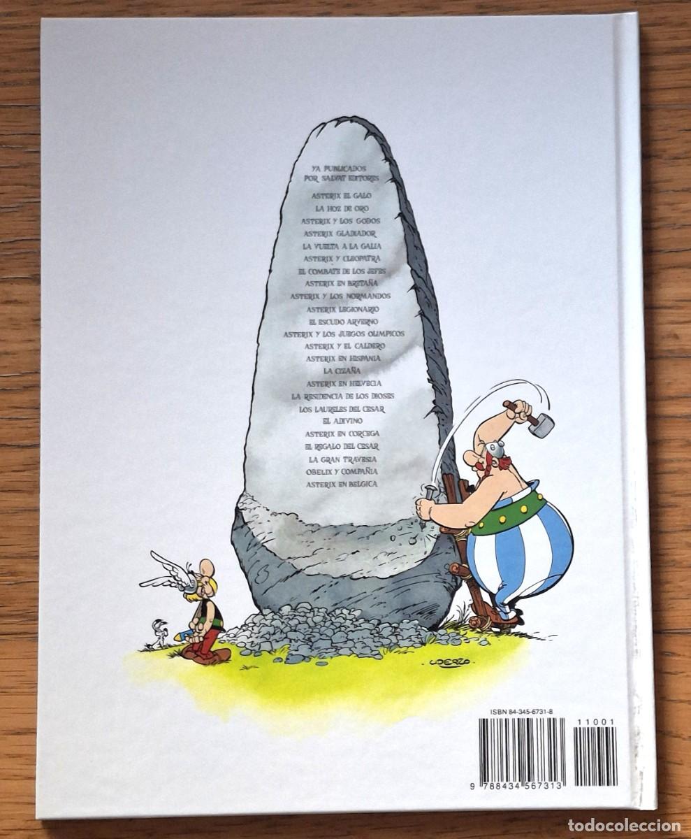 C&oacute;mics: ASTERIX: LA CIZA&Ntilde;A - EDITORIAL SALVAT (TAPA DURA) - &iexcl;EXCELENTE ESTADO! - Foto 3