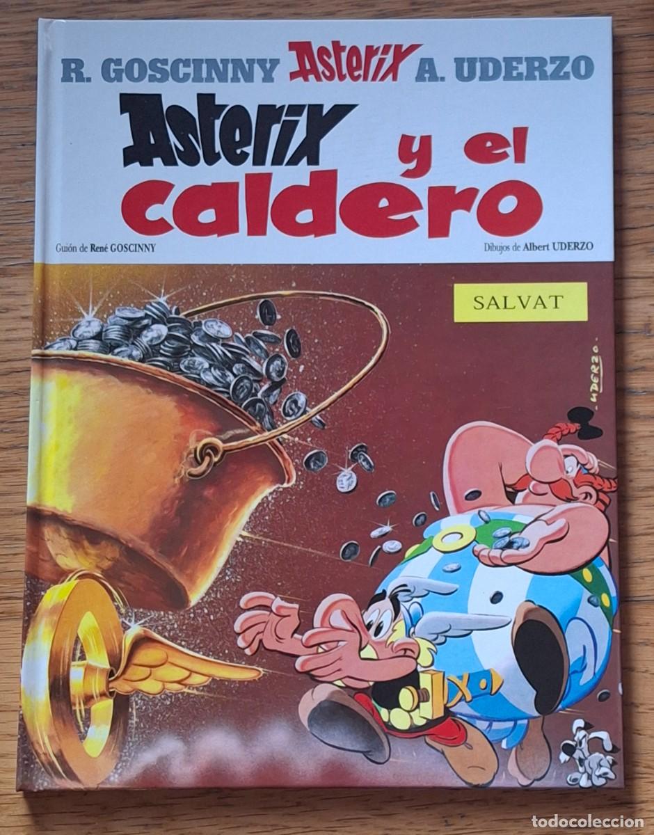 C&oacute;mics: ASTERIX Y EL CALDERO - EDITORIAL SALVAT (TAPA DURA) - &iexcl;EXCELENTE ESTADO!
