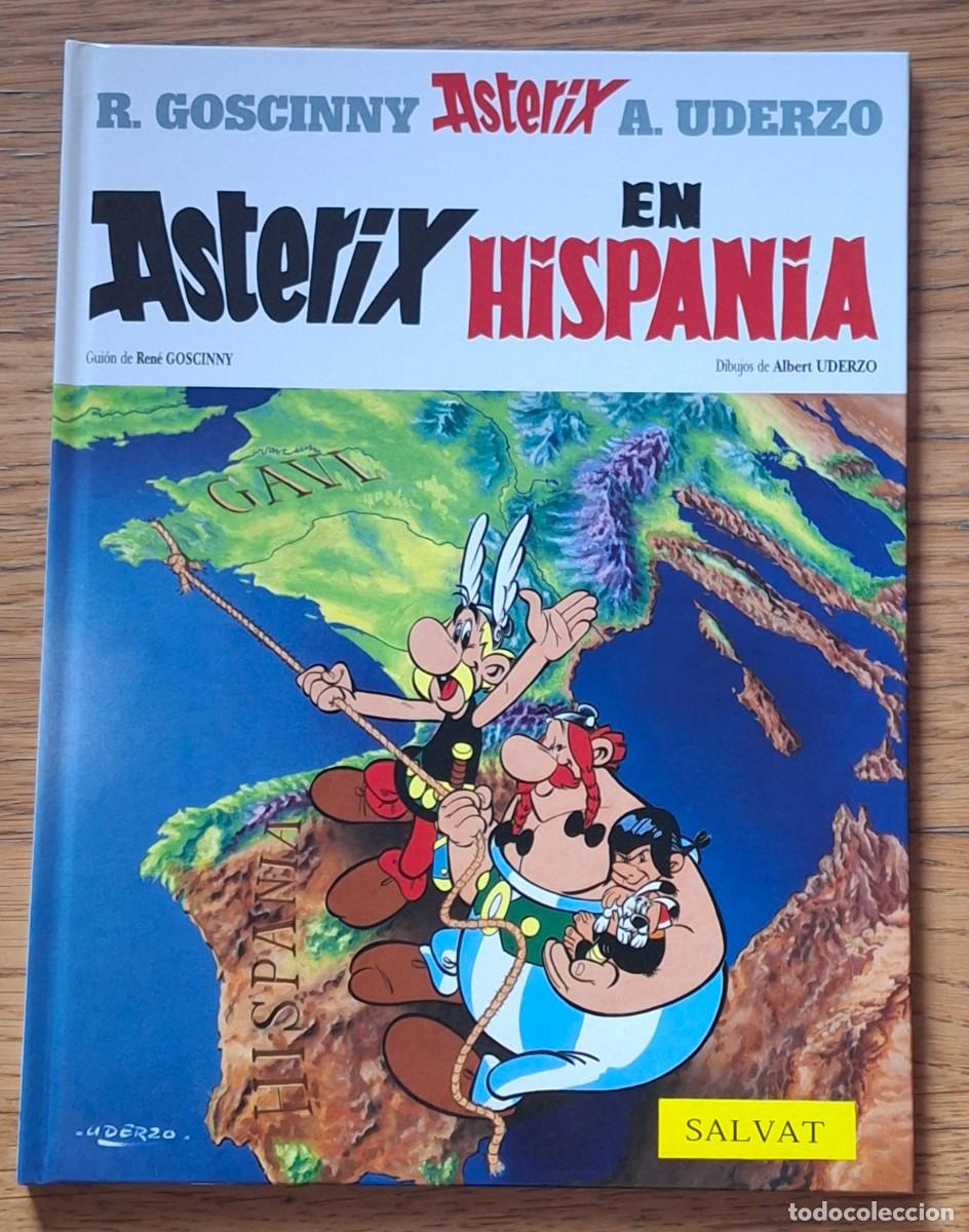C&oacute;mics: ASTERIX EN HISPANIA - EDITORIAL SALVAT (TAPA DURA) - &iexcl;EXCELENTE ESTADO!
