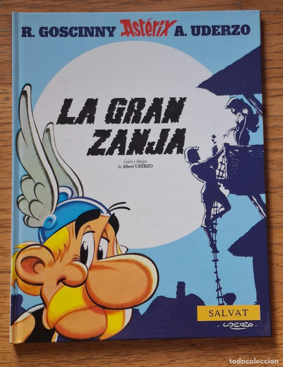 C&oacute;mics: ASTERIX: LA GRAN ZANJA - EDITORIAL SALVAT (TAPA DURA) - &iexcl;EXCELENTE ESTADO!