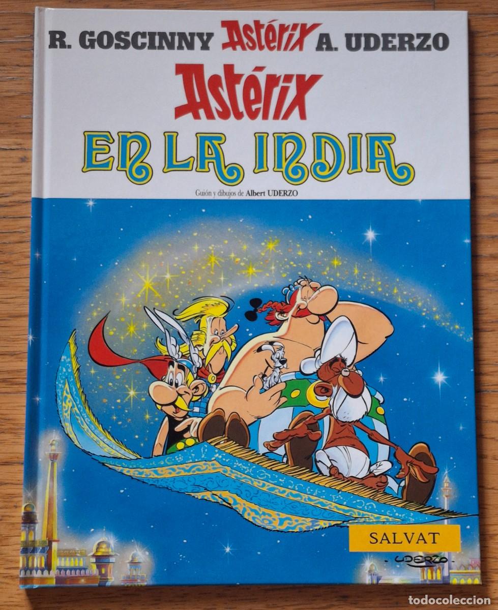 C&oacute;mics: ASTERIX EN LA INDIA - EDITORIAL SALVAT (TAPA DURA) - &iexcl;EXCELENTE ESTADO!
