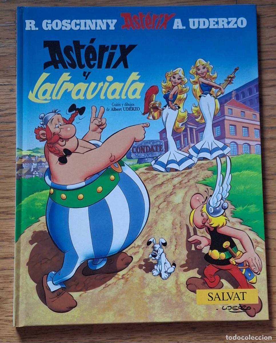 C&oacute;mics: ASTERIX Y LA TRAVIATA - EDITORIAL SALVAT (TAPA DURA) - &iexcl;EXCELENTE ESTADO!