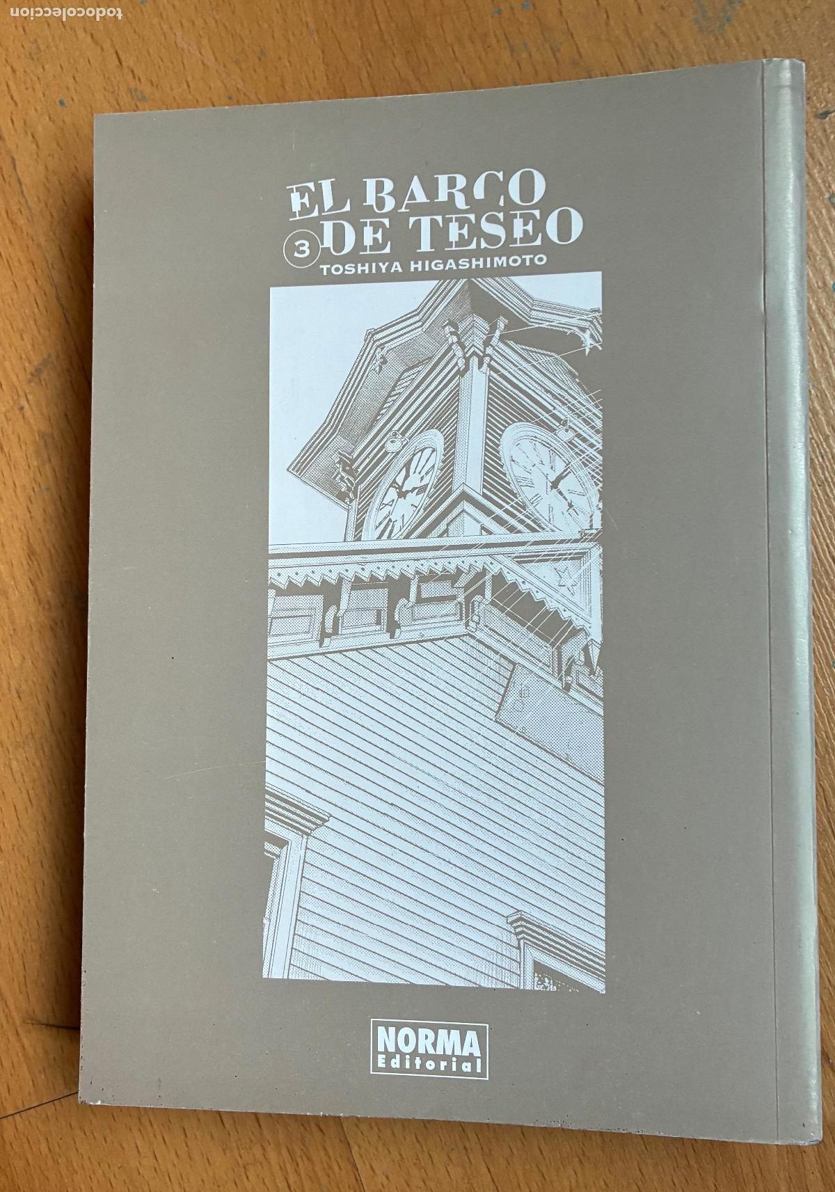C&oacute;mics: EL BARCO DE TESEO 3, Toshiya Higashimoto, Norma Editorial