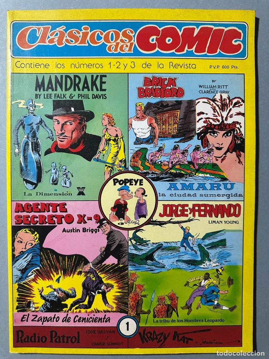 C&oacute;mics: Cl&aacute;sicos del C&oacute;mic No 1 1988 - Foto 1