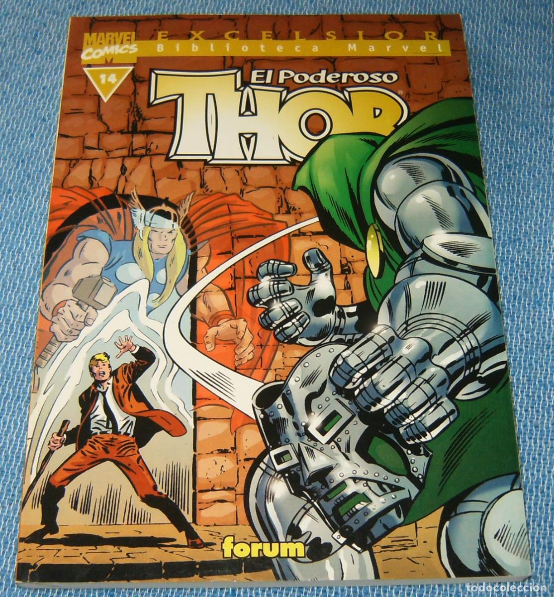 C&oacute;mics: BIBLIOTECA MARVEL . THOR N&ordm; 14 . FORUM . EXCELSIOR - Foto 1