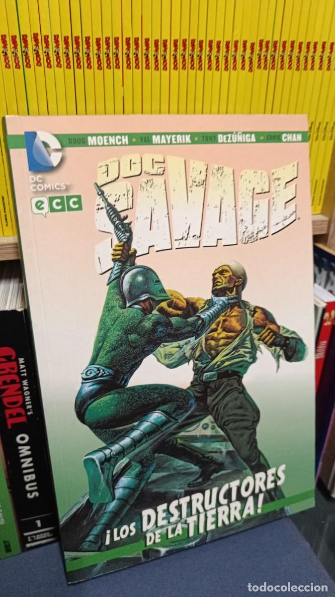 C&oacute;mics: DOC SAVAGE: &iexcl;LOS DESTRUCTORES DE LA TIERRA! &ndash; ECC EDICIONES - Foto 1