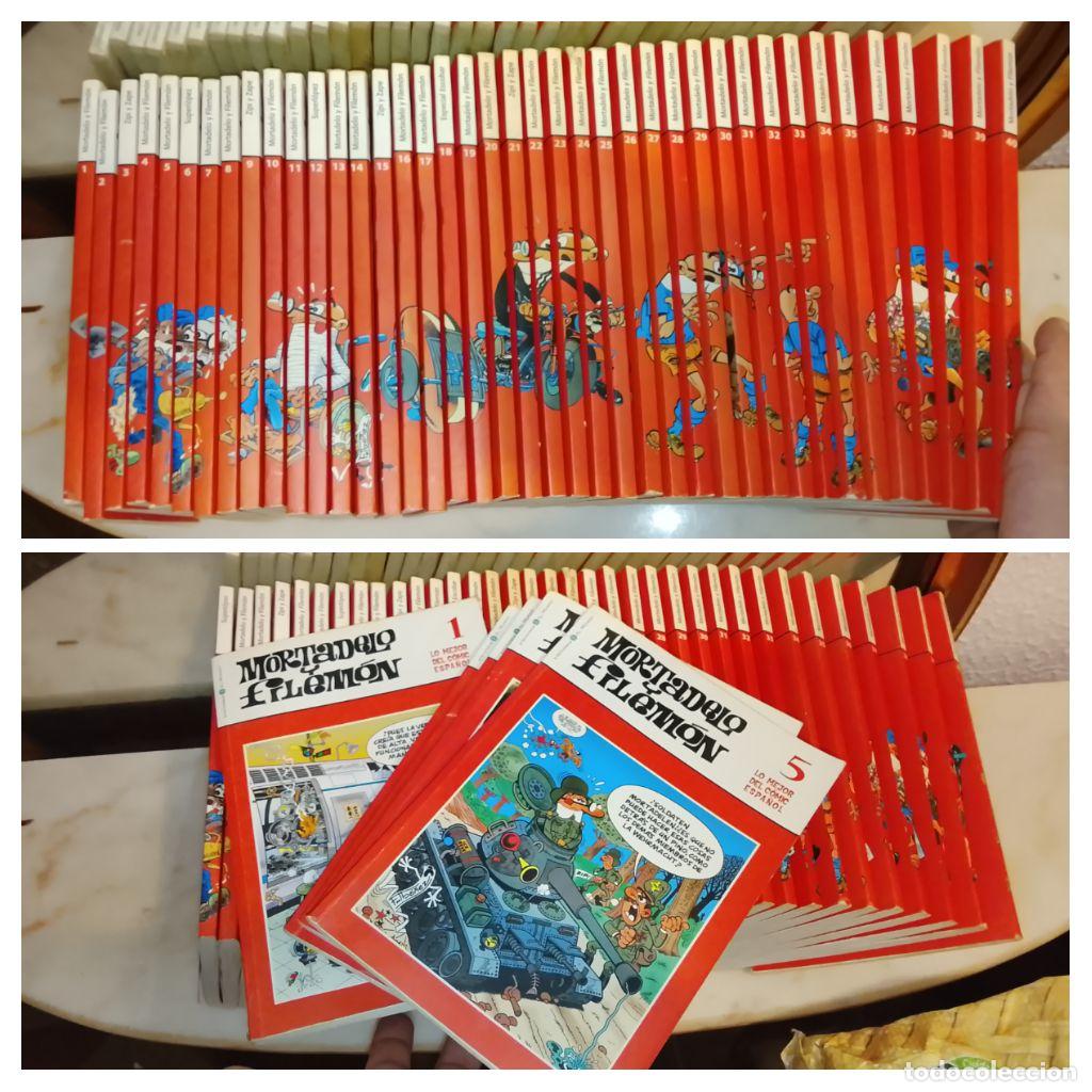 Comics : LO MEJOR DEL COMIC ESPA&Ntilde;OL EL MUNDO MORTADELO Y FILEMON, SUPER LOPEZ, ZIPI Y ZAPE. COMPLETA 40 TOMOS