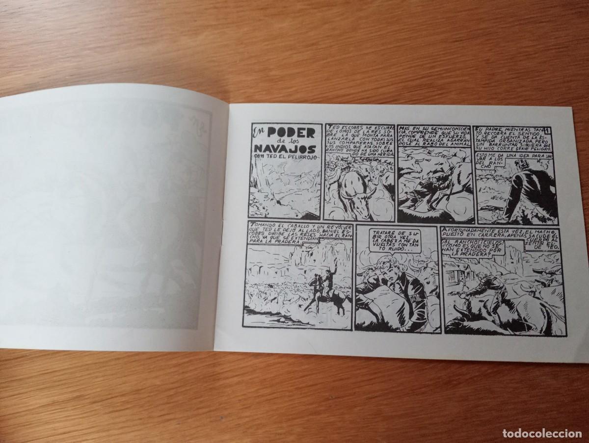 C&oacute;mics: TED EL PELIRROJO N.&ordm; 17 (DE 27). EN PODER DE LOS NAVAJOS. GRAPA. IBERC&Oacute;MIC. FACSIMIL. - Foto 2