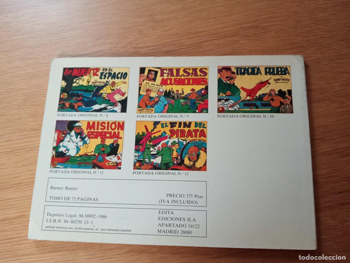 C&oacute;mics: BARNEY BAXTER, EL H&Eacute;ROE DEL ESPACIO N.&ordm; 2 (DE 2). R&Uacute;STICA. EDICIONES JLA. 1986. - Foto 3