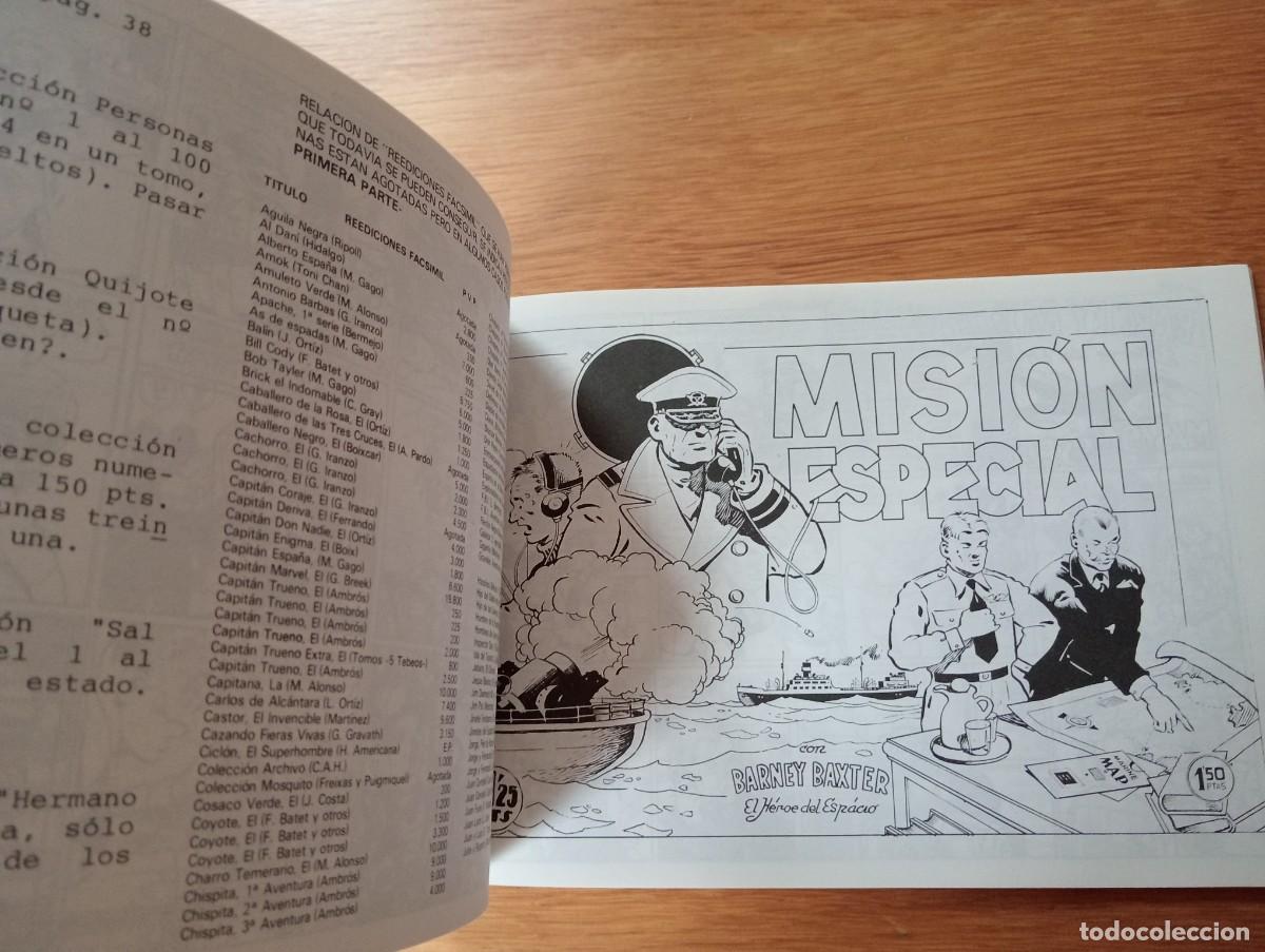 C&oacute;mics: BARNEY BAXTER, EL H&Eacute;ROE DEL ESPACIO N.&ordm; 2 (DE 2). R&Uacute;STICA. EDICIONES JLA. 1986. - Foto 10