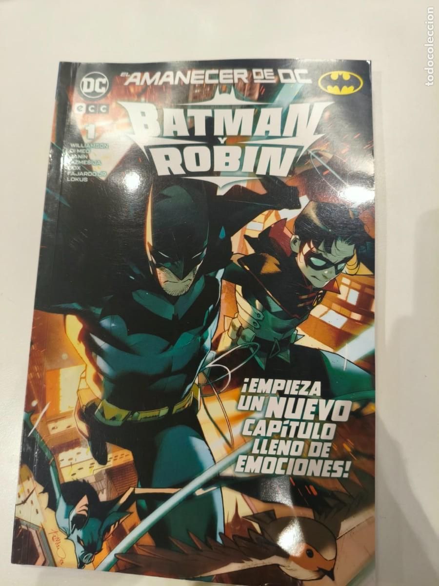 C&oacute;mics: Amanecer de Dc Batman y Robin 1 Williamson Di Meo Ecc Dc comics