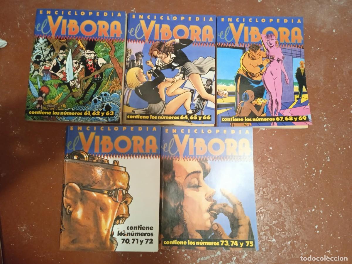 C&oacute;mics: El V&iacute;bora: 5 extras con 15 n&uacute;meros (61 a 75)