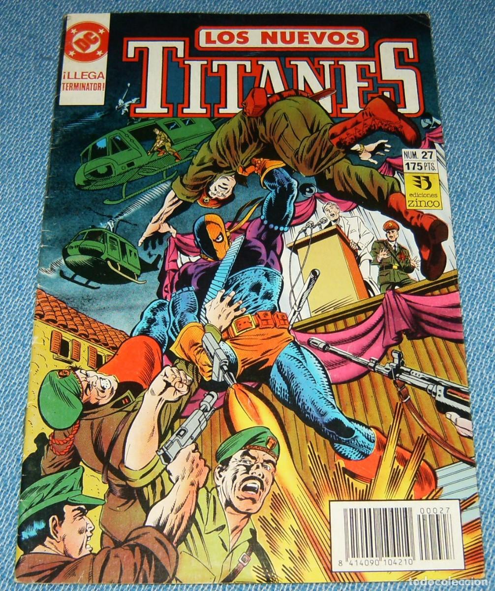 C&oacute;mics: LOS NUEVOS TITANES . N&ordm; 27 . EDICIONES ZINCO - Foto 1
