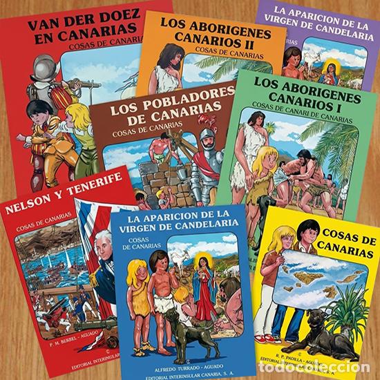 C&oacute;mics: COLECCI&Oacute;N COMPLETA C&Oacute;MICS - COSAS DE CANARIAS (8 EJEMPLARES) | EMILIO AGUADO | Tenerife - Canarias.
