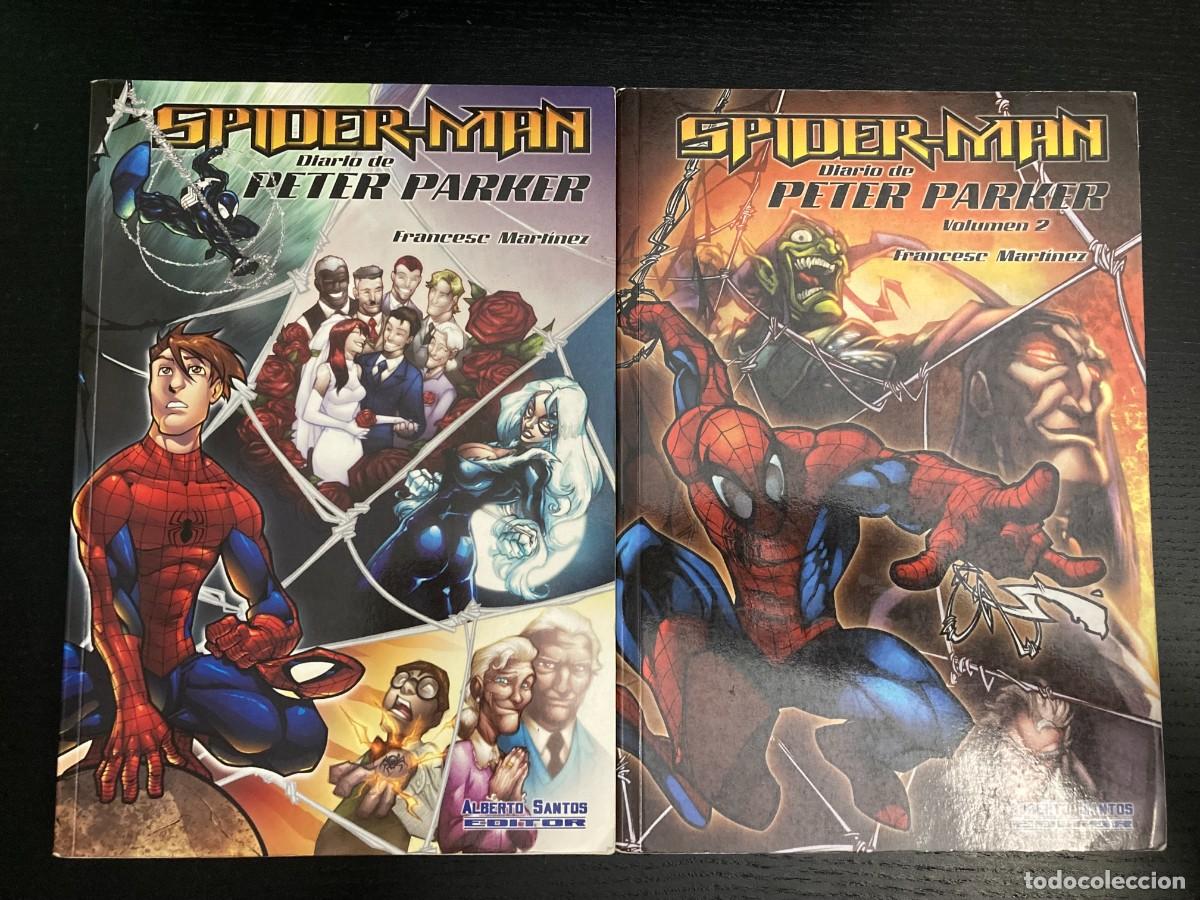 Fumetti: SPIDER-MAN DIARIO DE PETER PARKER VOL&Uacute;MENES 1 Y 2 FRANCESC MART&Iacute;NEZ ALBERTO SANTOS LOTE