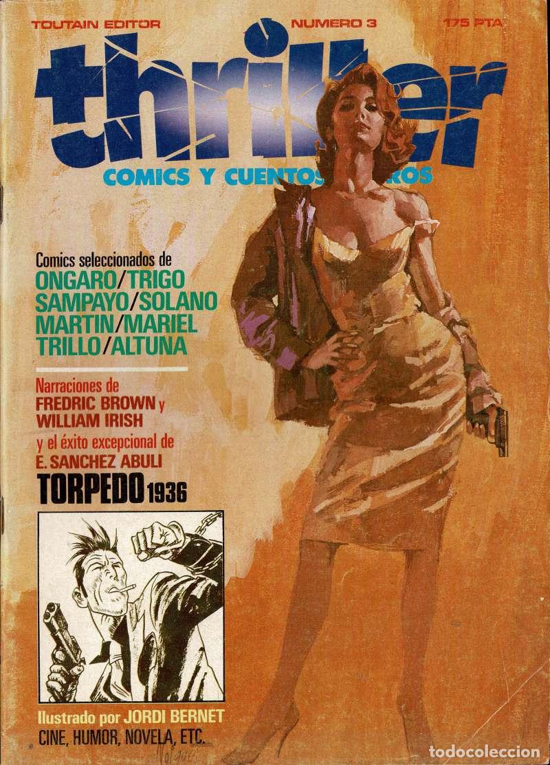 C&oacute;mics: Thriller. Comics y Cuentos Negros N&ordm; 3