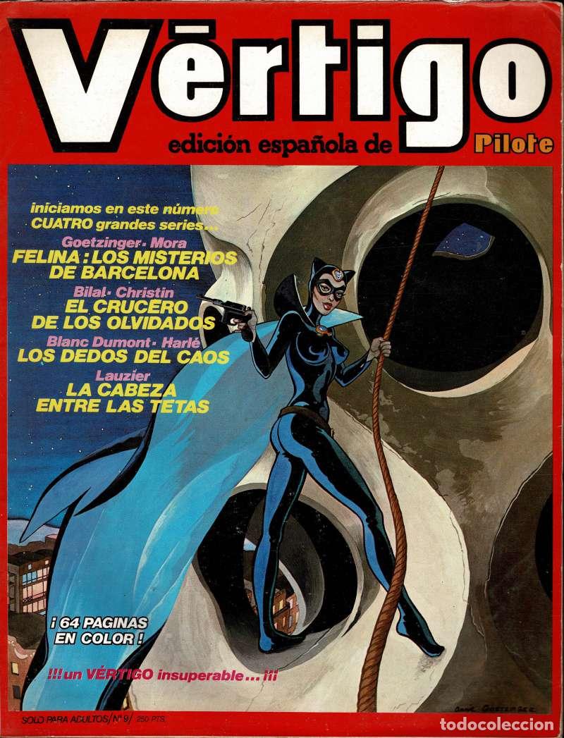 C&oacute;mics: V&eacute;rtigo N&ordm; 9. Edici&oacute;n espa&ntilde;ola de Pilote - Foto 1
