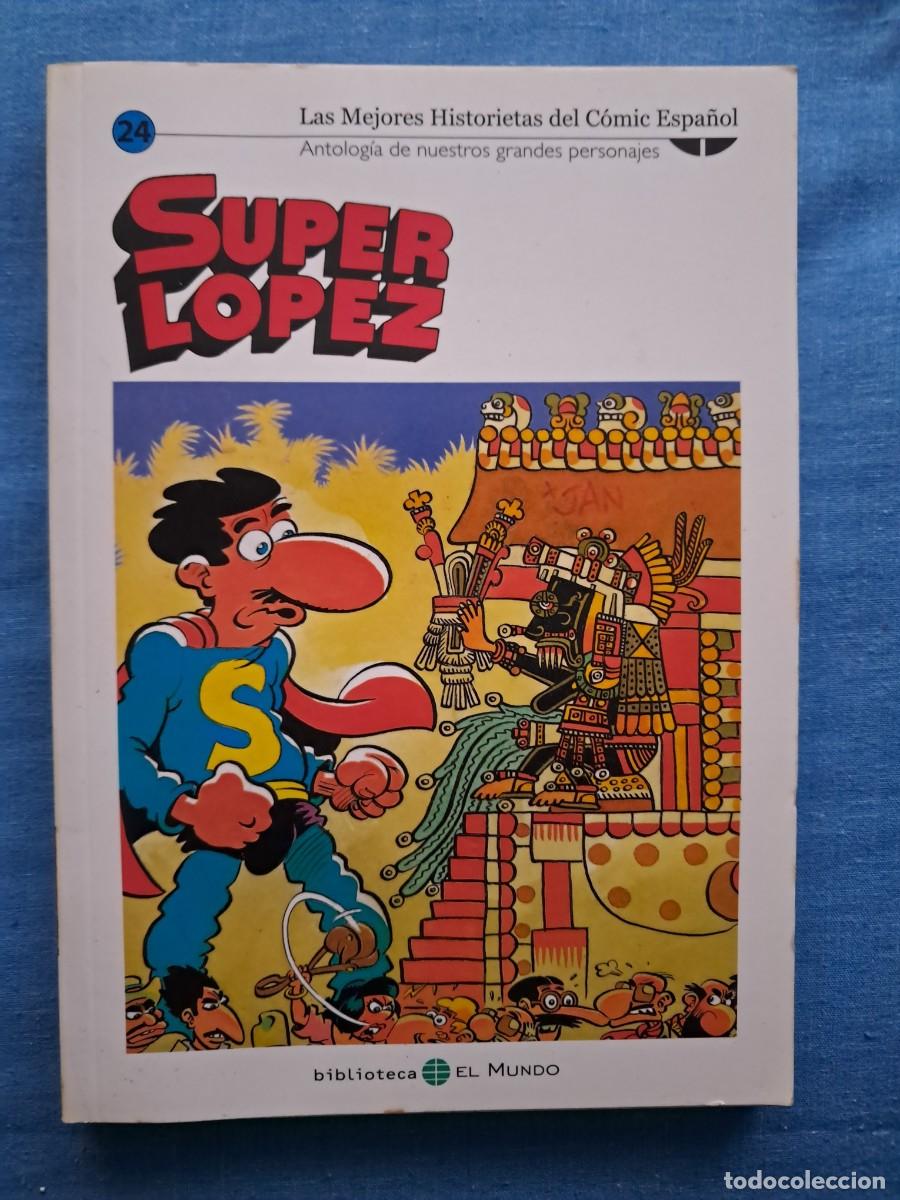 C&oacute;mics: C&Oacute;MIC SUPERL&Oacute;PEZ N&ordm; 24 BIBLIOTECA EL MUNDO