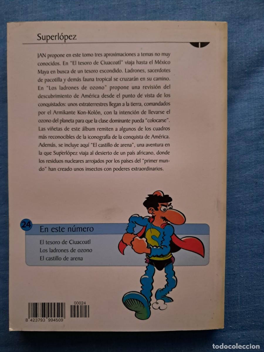 C&oacute;mics: C&Oacute;MIC SUPERL&Oacute;PEZ N&ordm; 24 BIBLIOTECA EL MUNDO - Foto 2